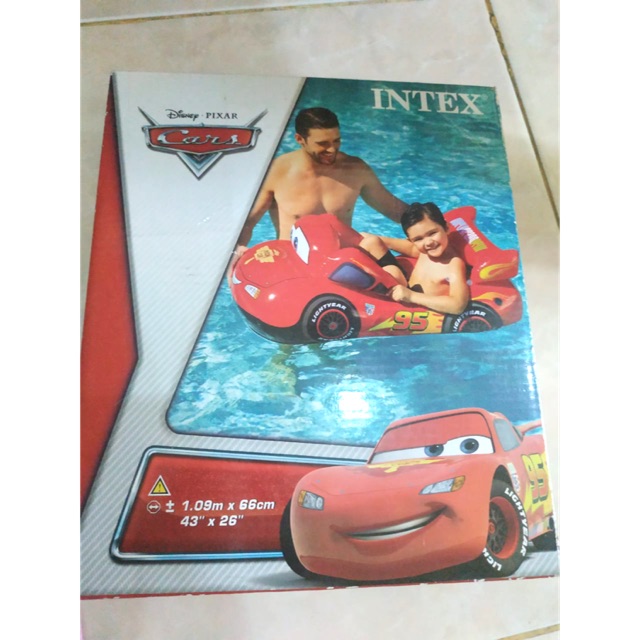 Pelampung intex disney cars