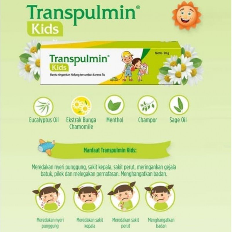 Transpulmin Baby/Kids Balsam 10/20g