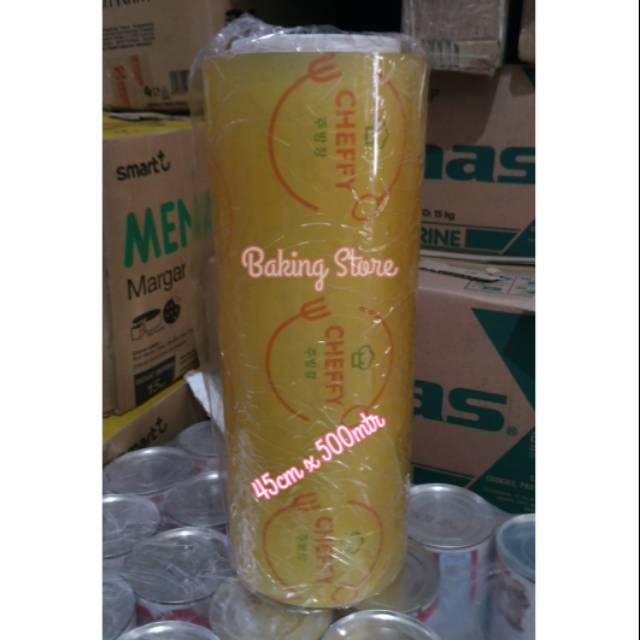 Plastik Wrapping - Cling Wrap Cheffy 45cm x 500 mtr - Gosend Only!!!