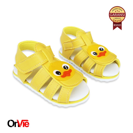 Sepatu Sandal Anak Perempuan Karakter Bebek | Sepatu Sandal Gunung Onvie