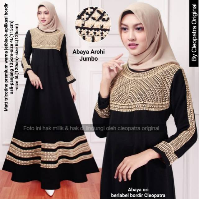 ABAYA AROHI / BEST SELLER / ORI BY CLROPATRA