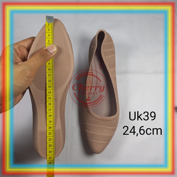 0202-3 Sepatu Jinjit 5cm Wanita Karis Wedges Jelly Shoes Cewek Sekolah Kuliah Kerja Casual