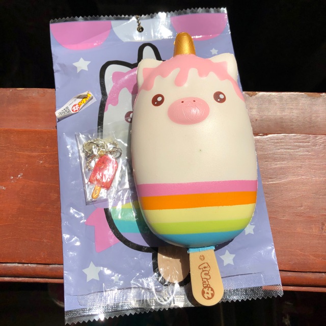 PuniMaru unicorn popsicle squishy RARE SQUISHY