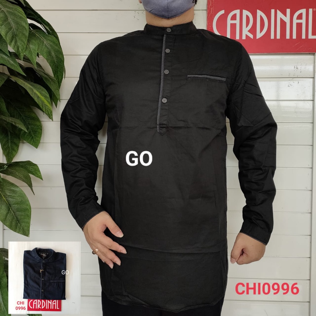 gof KRY CARDINAL KEMEJA KOKO Taqwa Pakaian Pria Atasan Hem Kemeja Baju Muslim Original Lengan Panjang