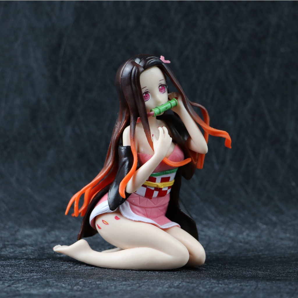 Action Figure Model Anime Demon Slayer Kamado Nezuko Kneeling Untuk Koleksi