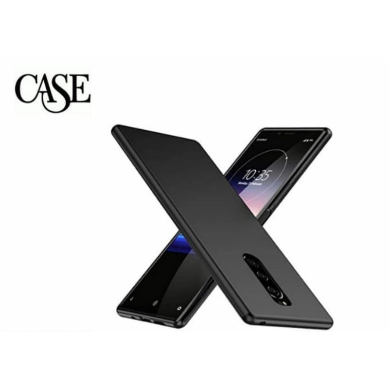 Case Blackmatte Sony Xperia 1 / XZ4,Xperia 5,XZ3,XZ2,XZ2 PREMIUM Docomo Softbank Global Au Softcase sony