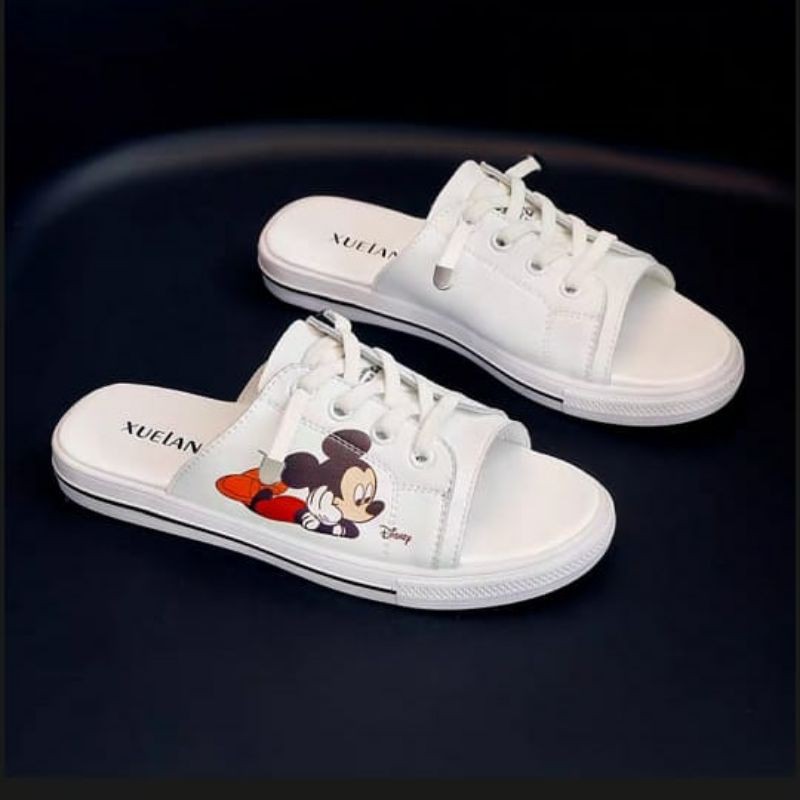 sandal selop wanita mickey la04