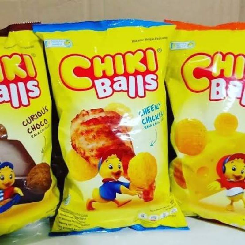 

Chiki Balls Rasa Kaldu Ayam Cheeky Chicken 200 gram Snack Ciki