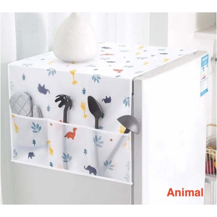 Taplak Kulkas Penutup Waterproof Cover Kantong Storage Pouch serbaguna multifungsi anti air interior