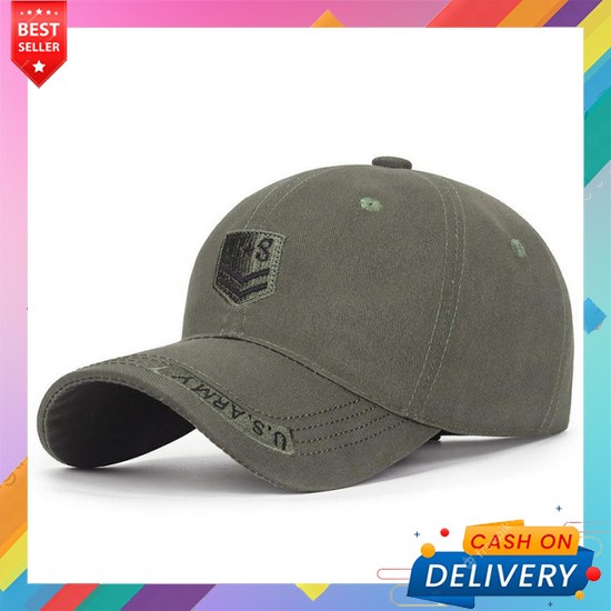 Topi Pria Distro Baseball Weekend Offender Original(Cod) Baseball Cap : Us Army - Topi Baseball Topi