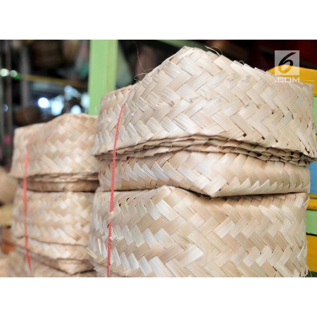 

[ Halodul ] ANYAMAN BAMBU BESEK 13x13 18x18 20x20 22x22 25x25 27x27 BESEK CATERING DAGING HAMPERS
