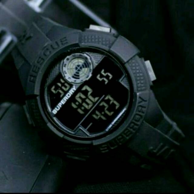 Jam Tangan Pria Superdry Sport Mesin Digital