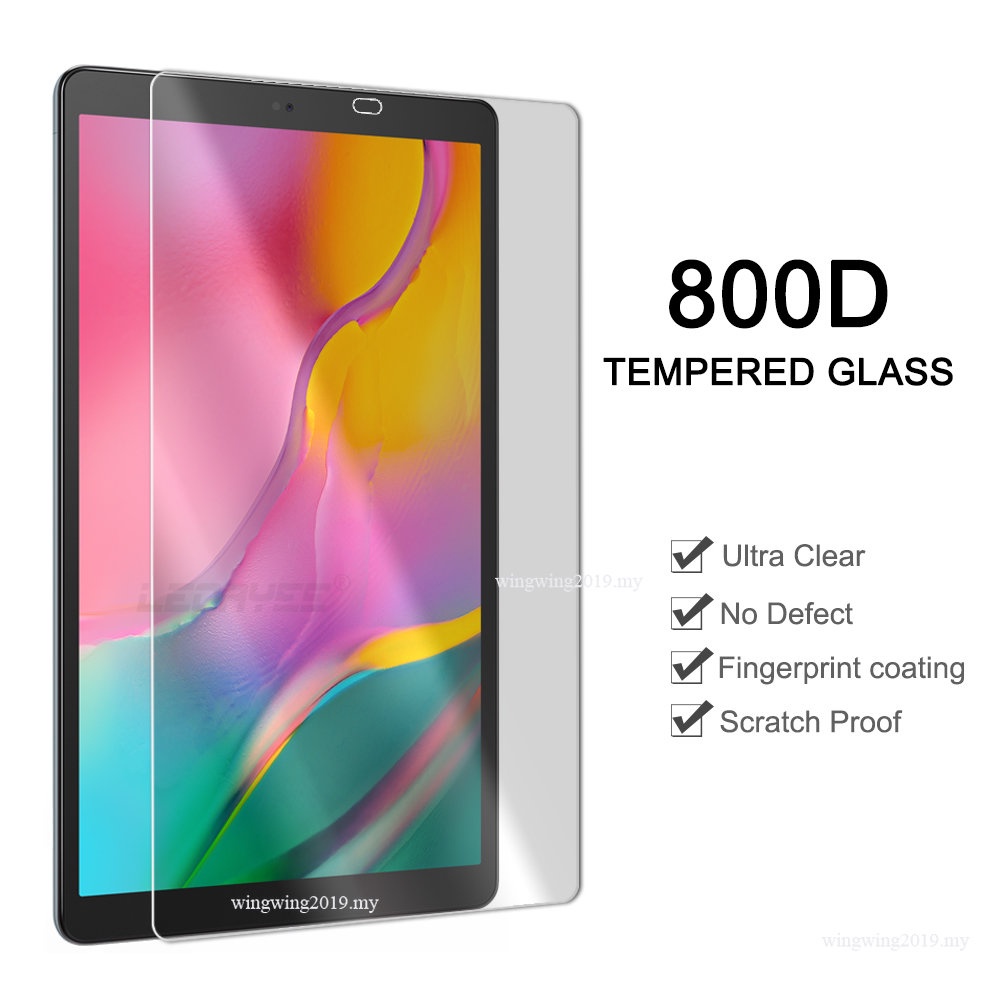 Pelindung Layar Tempered Glass 9H Anti Gores Untuk Samsung Galaxy Tab A 10.1 &quot;2019 SM-T510 T515 Ultra