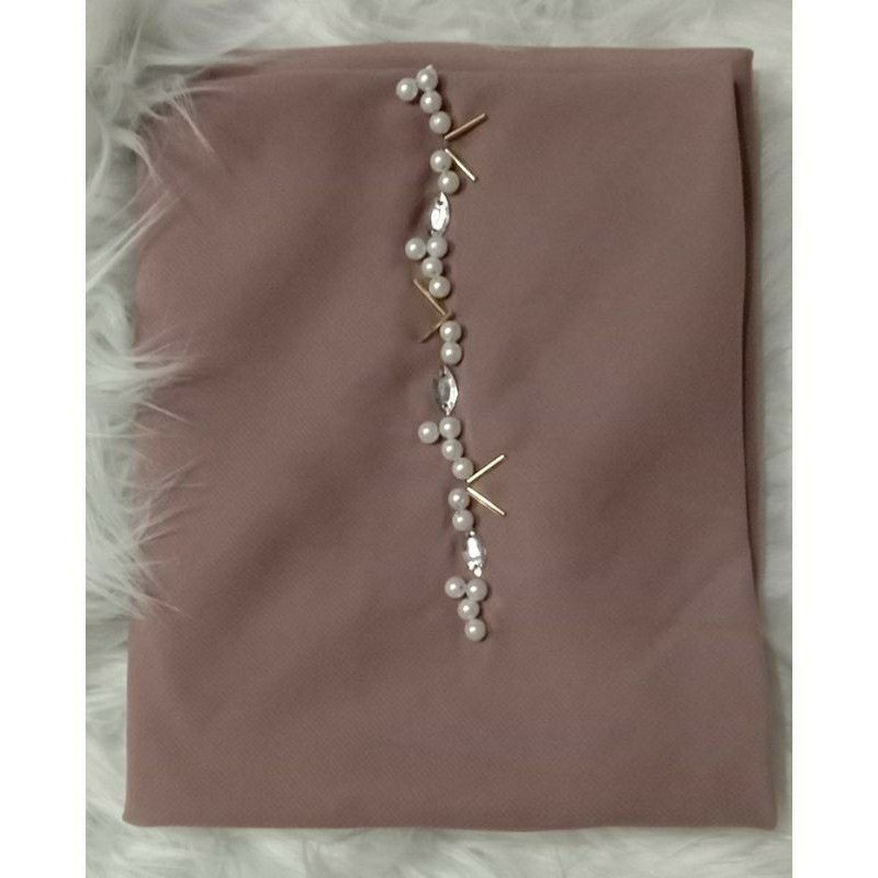 SEGI EMPAT Bellasquare BANDO payet /Jilbab Segiempat Bella Square  Payet-Mocca
