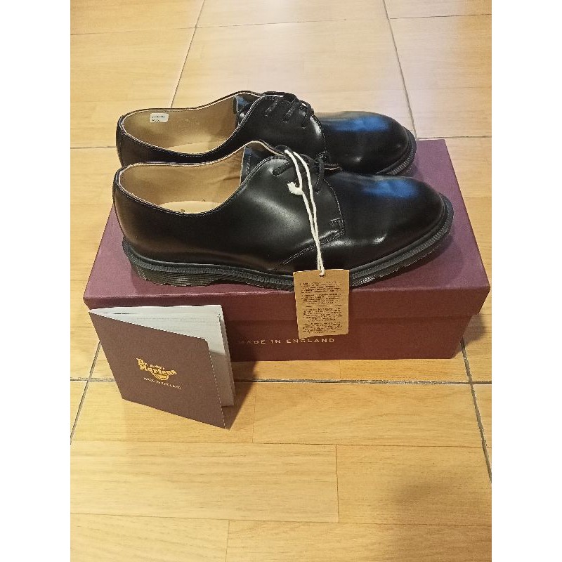 Dr.Martens 1461 Archie Black Made in England Original BNIB + Book
