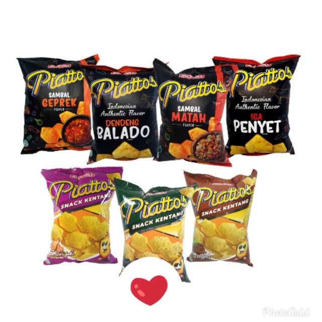 

Piattos 80 gram big size Snack Kentang Jack N Jill