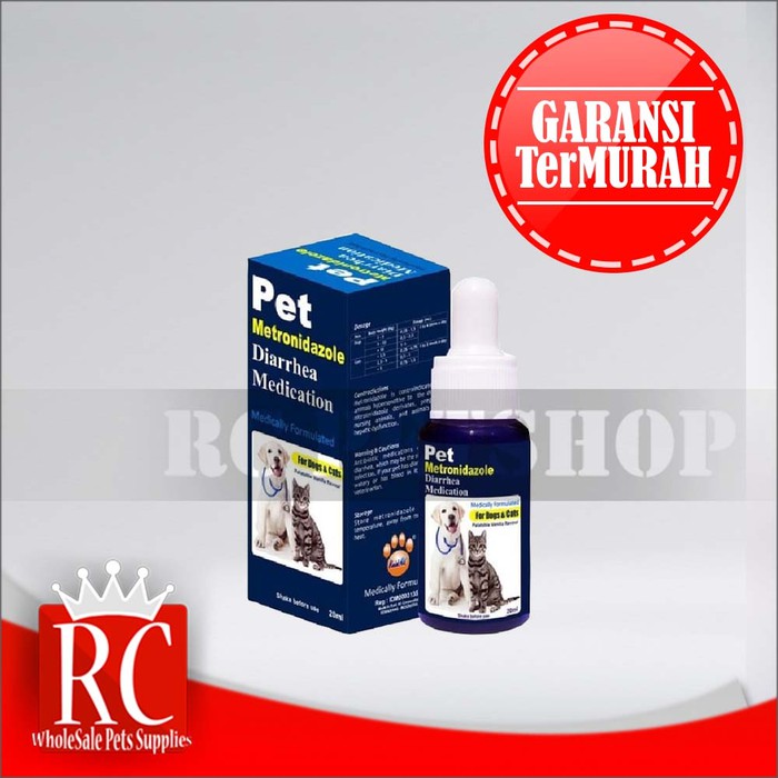 Obat Mencret Diare Kucing / Anjing - Pet Diarhea Medication 20 Ml