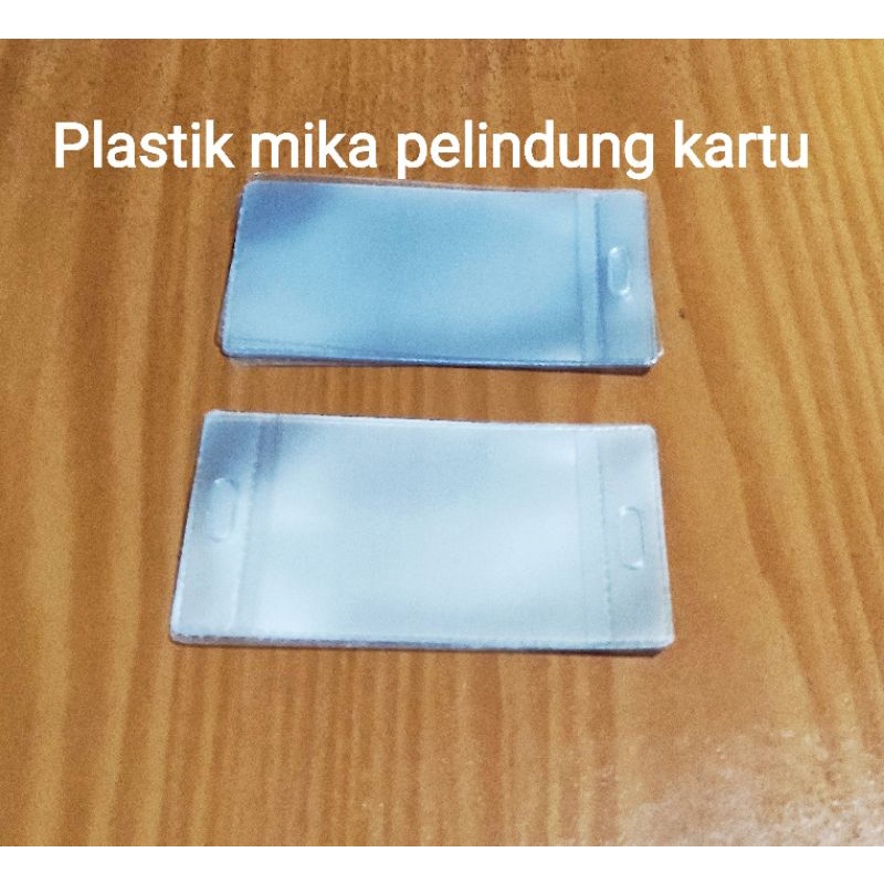 Plastik Mika pelindung kartu ATM/emoney/KTP/ID Card/Kartu kredit