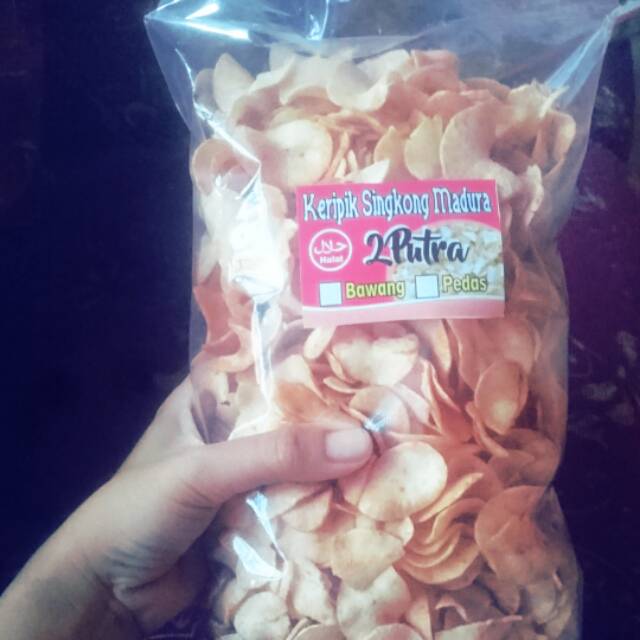 

Keripik singkong madura varian pedas