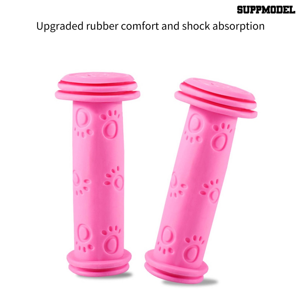 1 Pasang Grip Stang Sepeda Anak Bahan TPR Anti Slip Tahan Lama