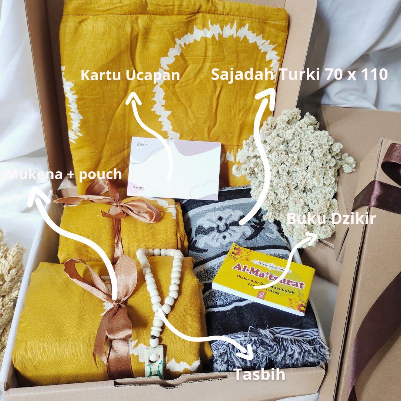 Kado Ulang Tahun| Giftbox Wisuda | Hadiah Ultah| Hampers Pernikahan Cewek| Paket Mukena Sidang