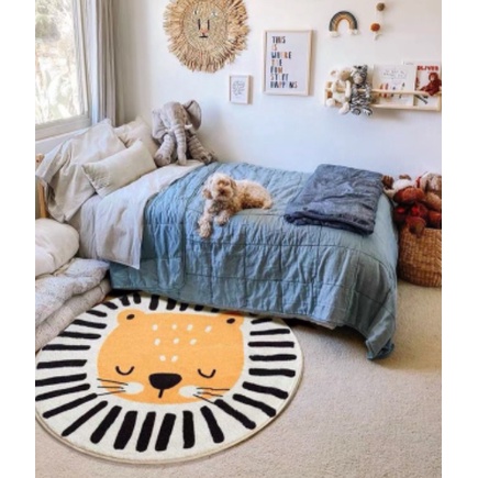KARPET ALAS LANTAI CUTE LUCU MOTIF MACAN