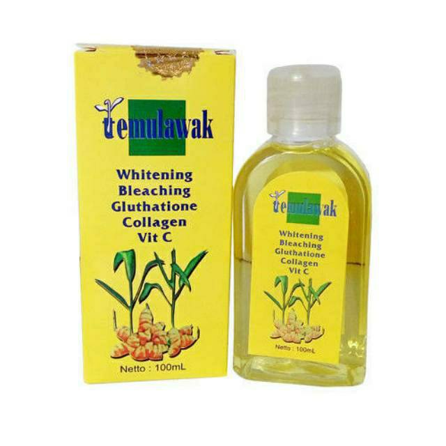 Toner Temulawak Bleaching Collagen 100ml ORIGINAL