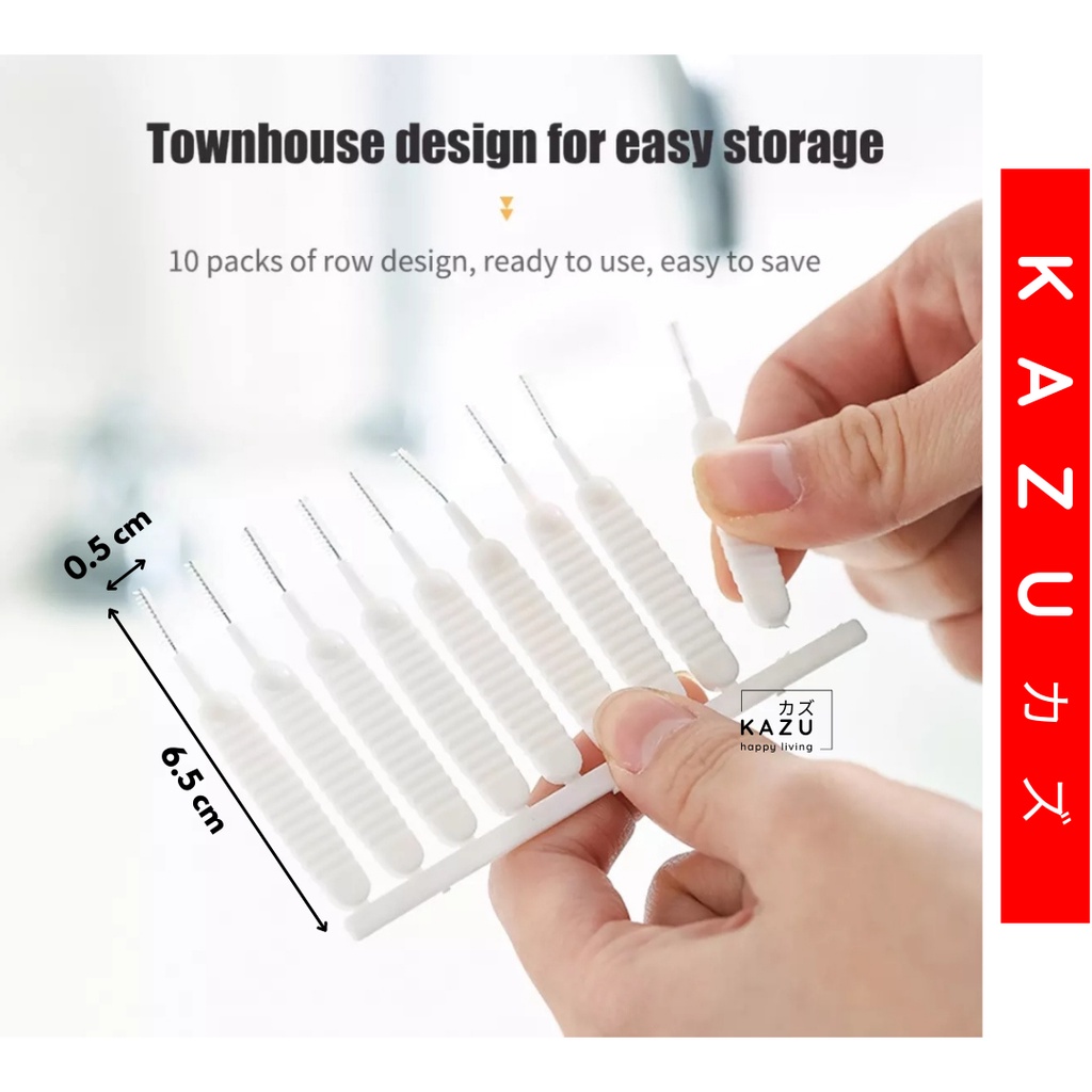 KAZU KHL225 Sikat Mini Anti Sumbat Pembersih Lubang Kecil Shower Air Serbaguna Multifungsi