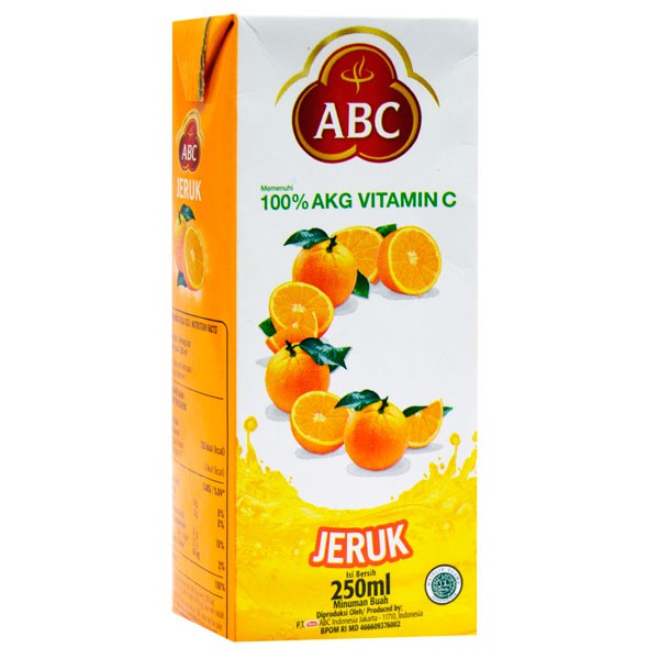 

ABC Juice Orange 250 Ml