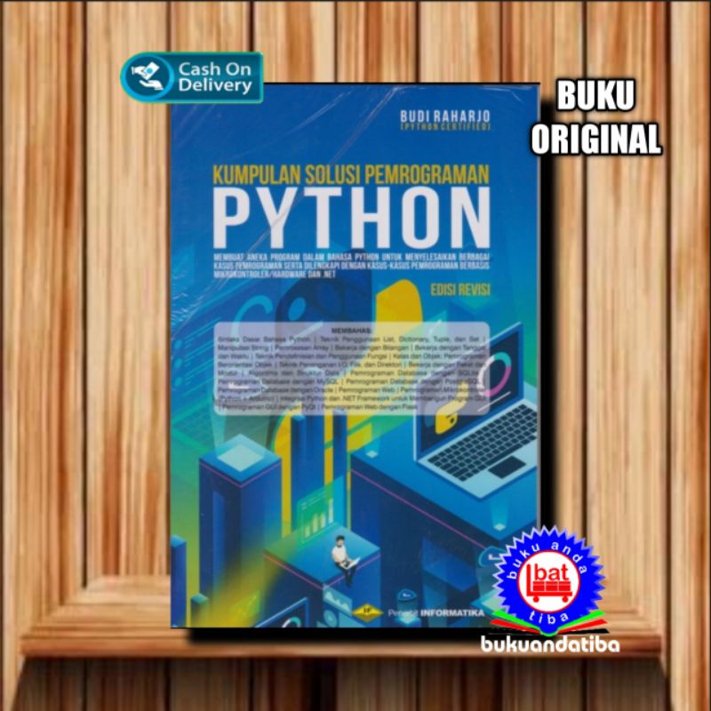 BUKU KUMPULAN SOLUSI PEMROGRAMAN PYTHON - BUDI RAHARJO
