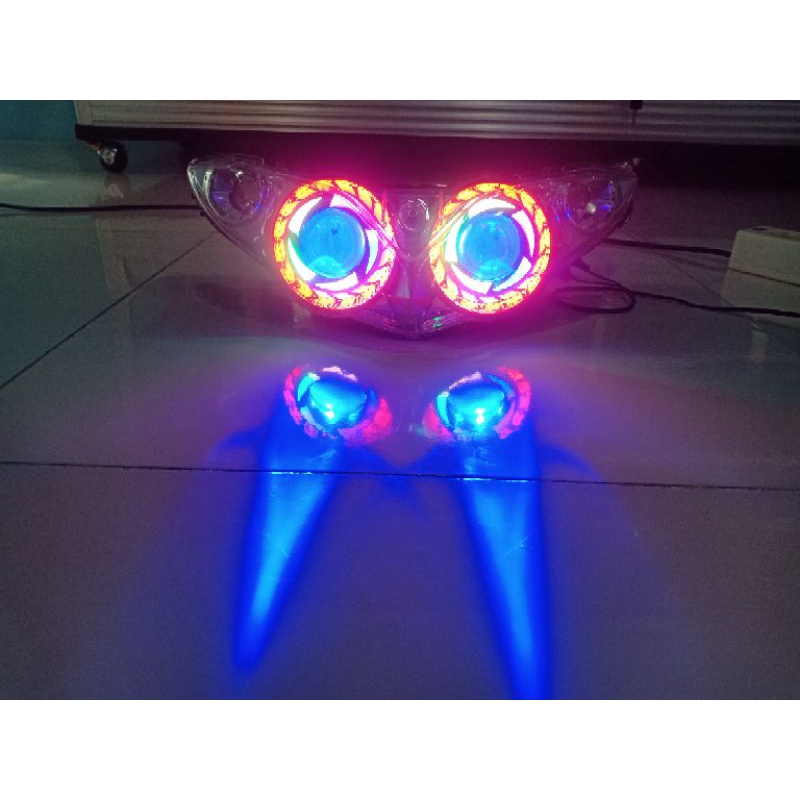 promo lampu depan Reflektorr Jupiter z Burhan custom proji