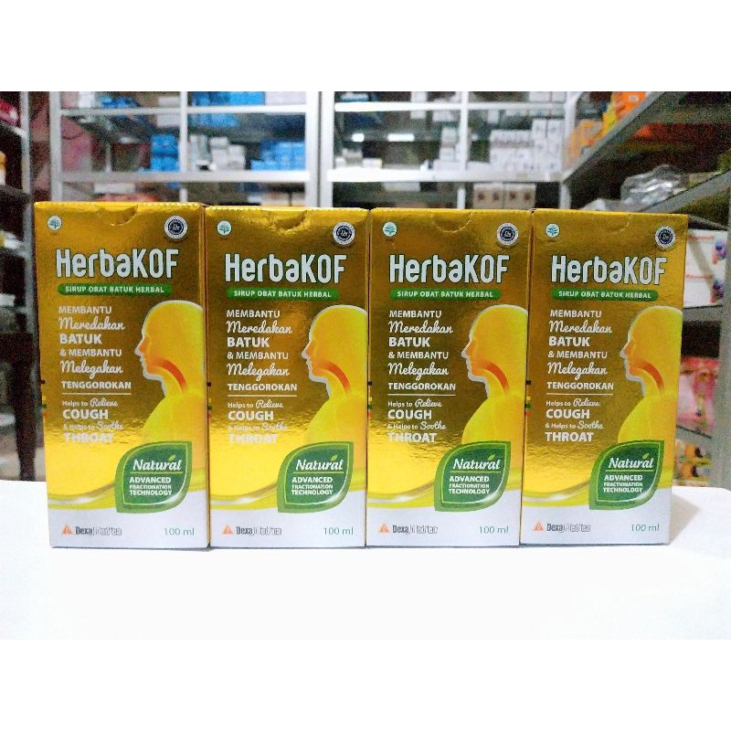 HERBAKOF SIRUP BATUK HERBAL 100 ML