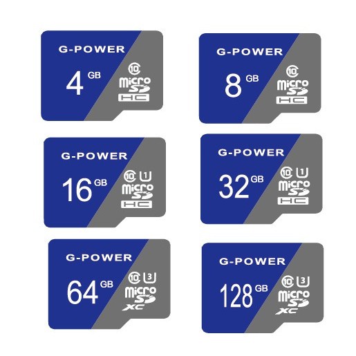 G-POWER KARTU MEMORI 4GB/8GB/16GB/32GB/64GB/128GB MICRO SD ULTRA 3 HIGH CLASS 10 GARANSI 3TAHUN