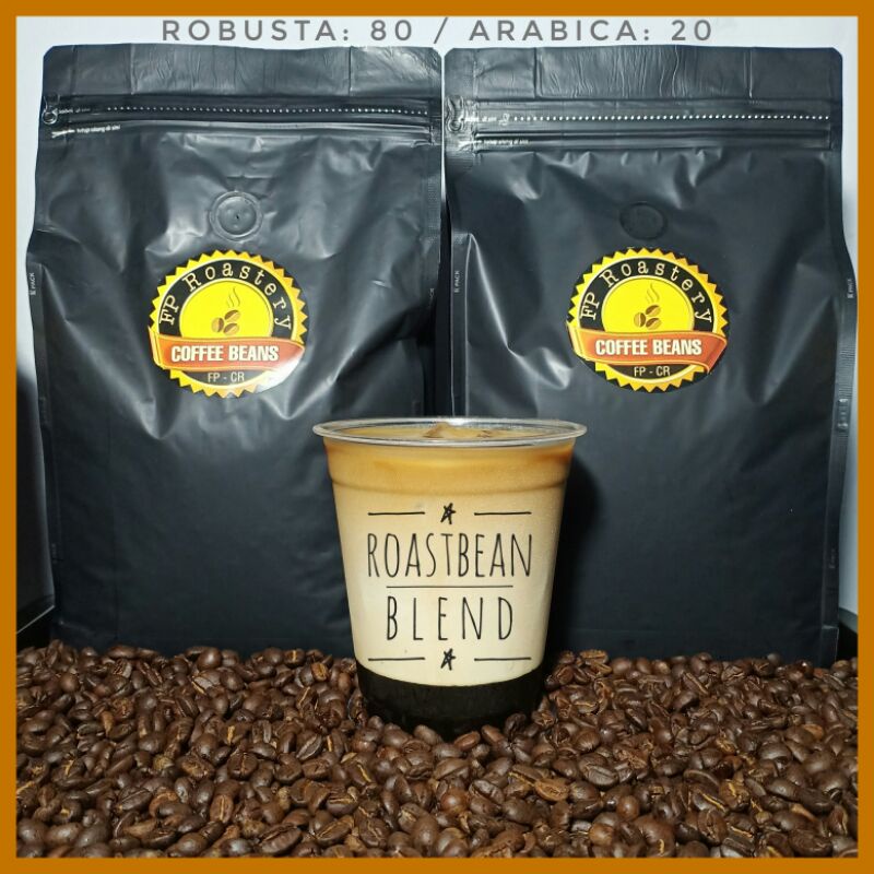 

KOPI BLEND (Robusta:80 / Arabica:20)