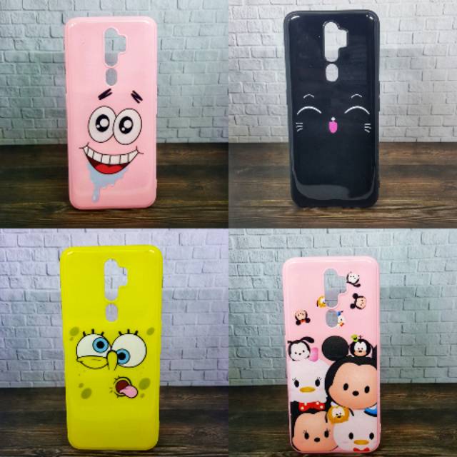 GT Softcase Cartoon Glossy Disney Vivo V11 V15 V15 Pro V17 Pro Z1 pro