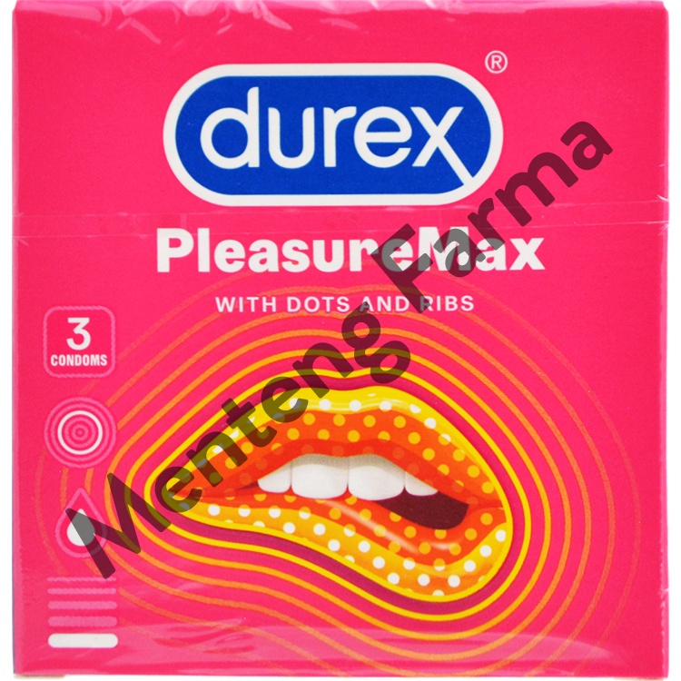 Kondom Durex Pleasuremax - Isi 3