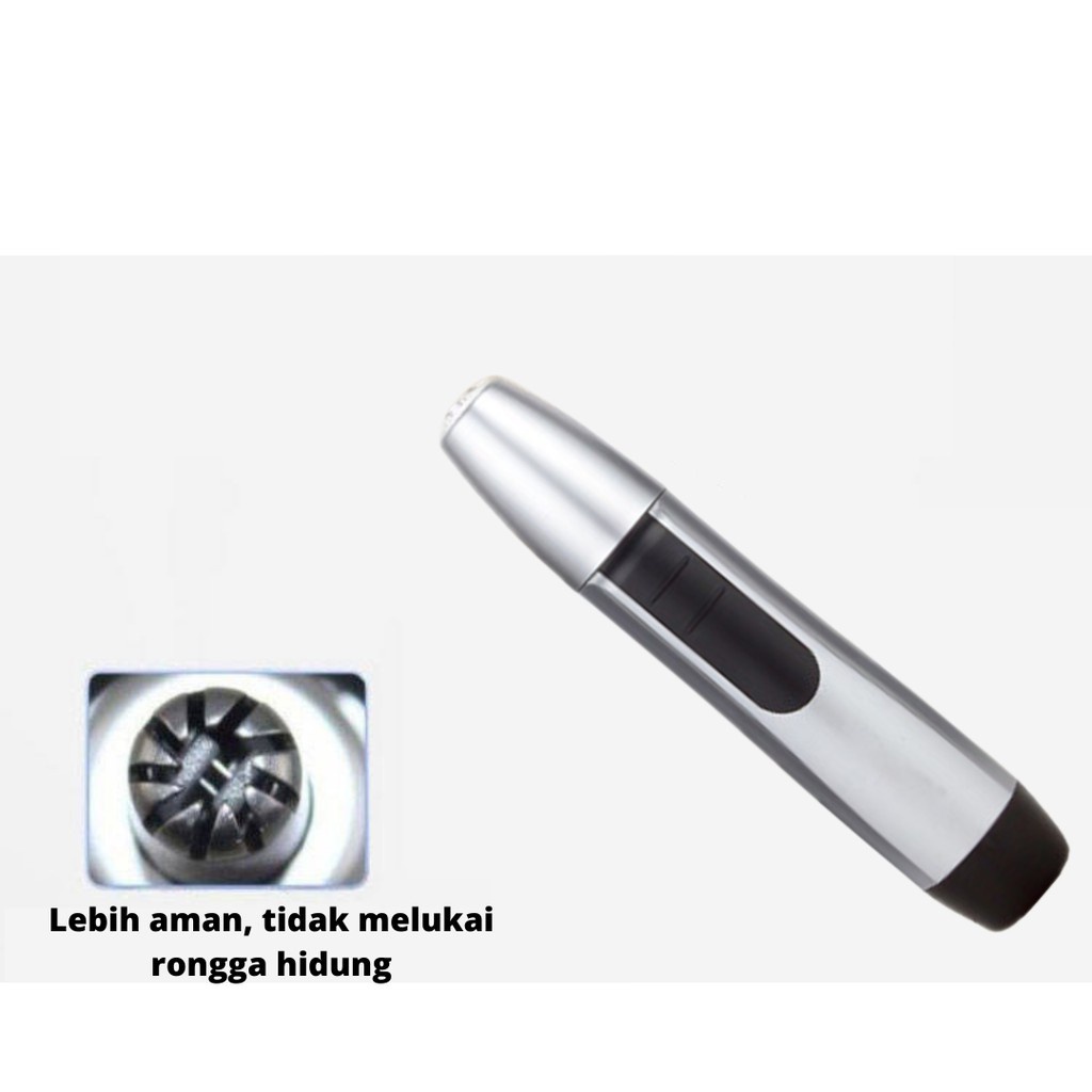 Cukur Bulu Hidung Elektrik Trimmer Portable