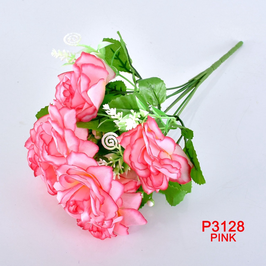 TIB COD P3128 ( 1 KILO BISA MUAT 28PCS) BUNGA DEKORASI/ BUNGA HIAS/BUNGA ARTIFISIAL/BUNGA IMPORT-5