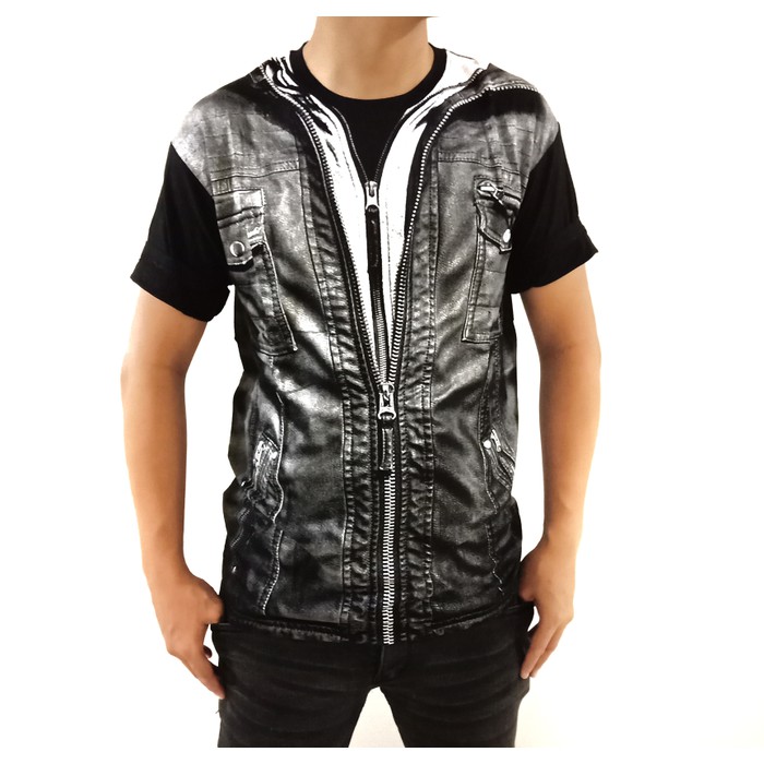 Terbaru Kaos Jas Jaket 3D baju distro pria