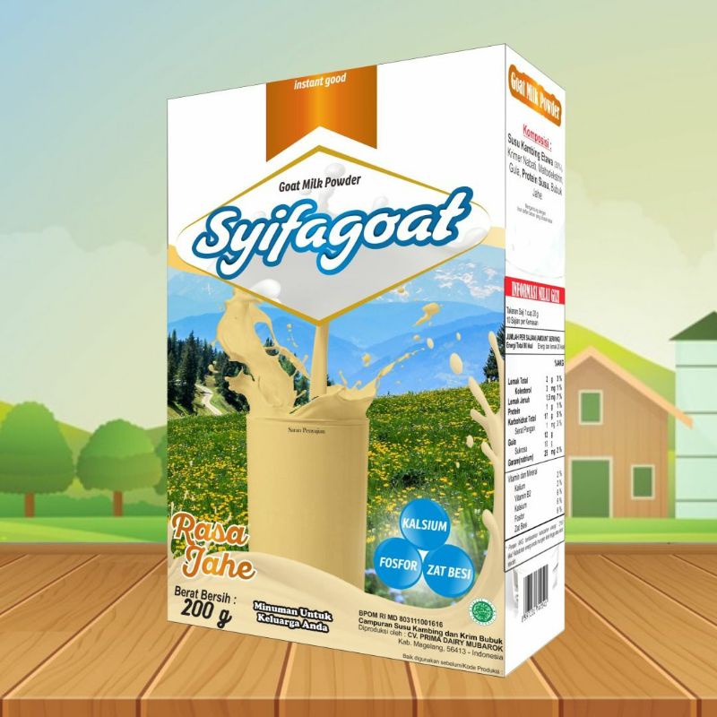 

Susu Kambing Etawa SYIFAGOAT susu bubuk asli original dewasa dan anak