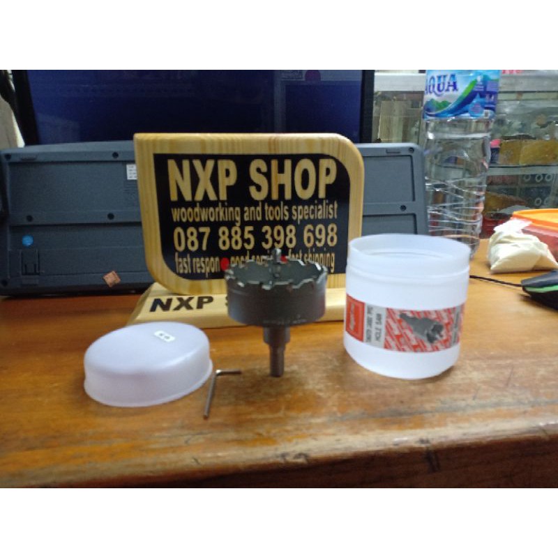 mata bor stainless 65mm hole saw tct kugel