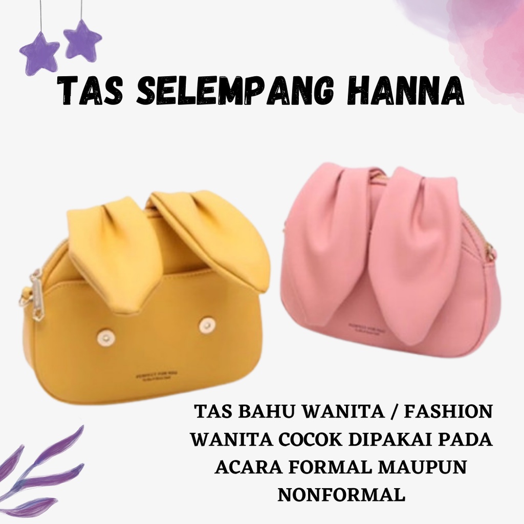 TERLARIS!!! TAS SELEMPANG HANNA - TAS SELEMPANG WANITA