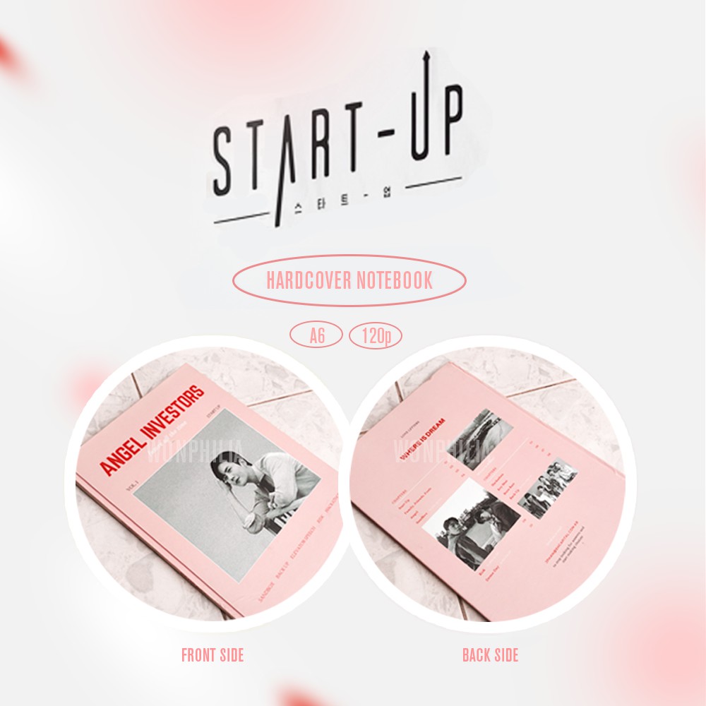 

Start Up Drama Hardcover Notebook unofficial merch buku tulis Pre-order)