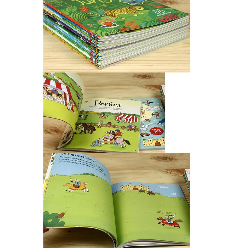 

Serba Populer [PART 1] USBORNE FIRST STICKER BOOK BUKU STIKER ANAK ANAK