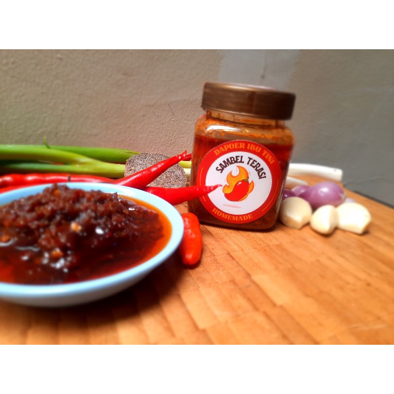 

sambal terasi/ sambal terasi 160ml home made tanpa bahan pengawet