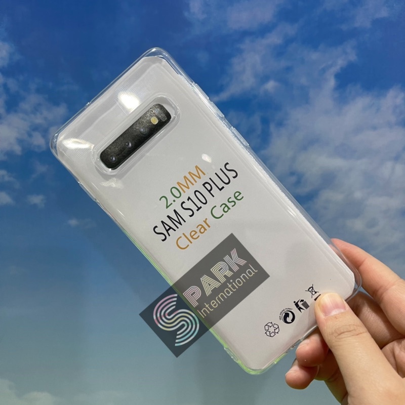 CLEAR CASE SLIM 2.0MM SAMSUNG S10PLUS SOFTCASE TPU SAMSUNG S10+