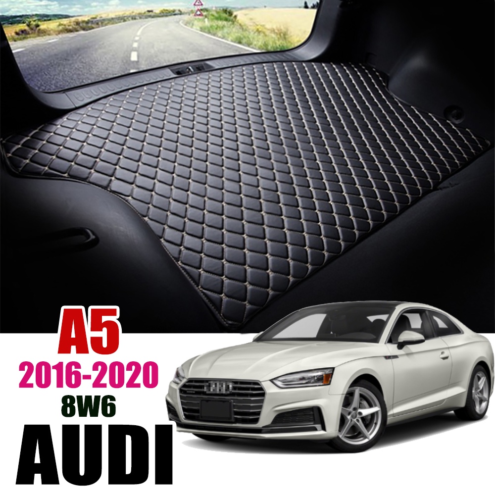 Pad Cover Bagasi Mobil Bahan Kulit Untuk Audi A5 8W6 2016 2017 2018 2019 2020