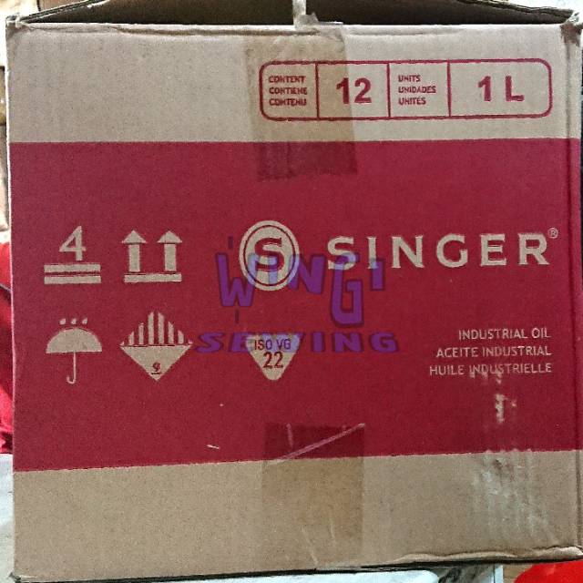 SINGER OIL 1 Liter Minyak Oli Pelumas Mesin Jahit