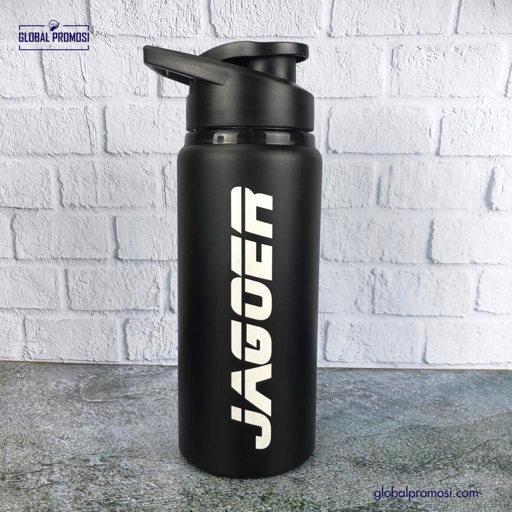 Botol Minum Sepeda Custom Sport Tumbler 500ml Laser Grafir Murah