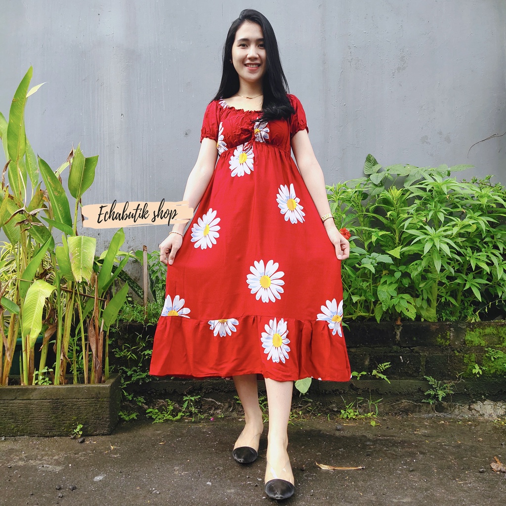 DASTER/DRES CASANDRA POLOS BALI-DAISY MARUN